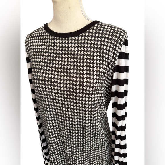 Michael Michael Kors Black & White Multipatterned Top - Picture 3 of 7
